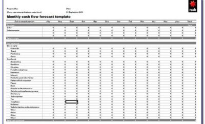Financial Projections 12 Months Template Pdf