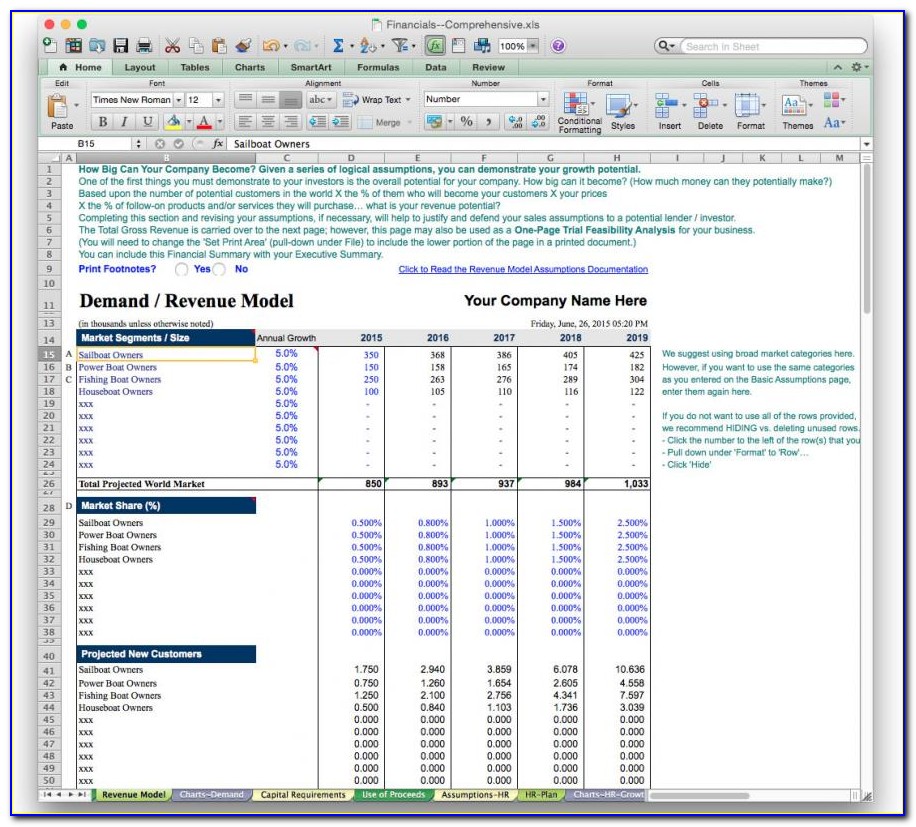 financial-statements-effects-template-excel