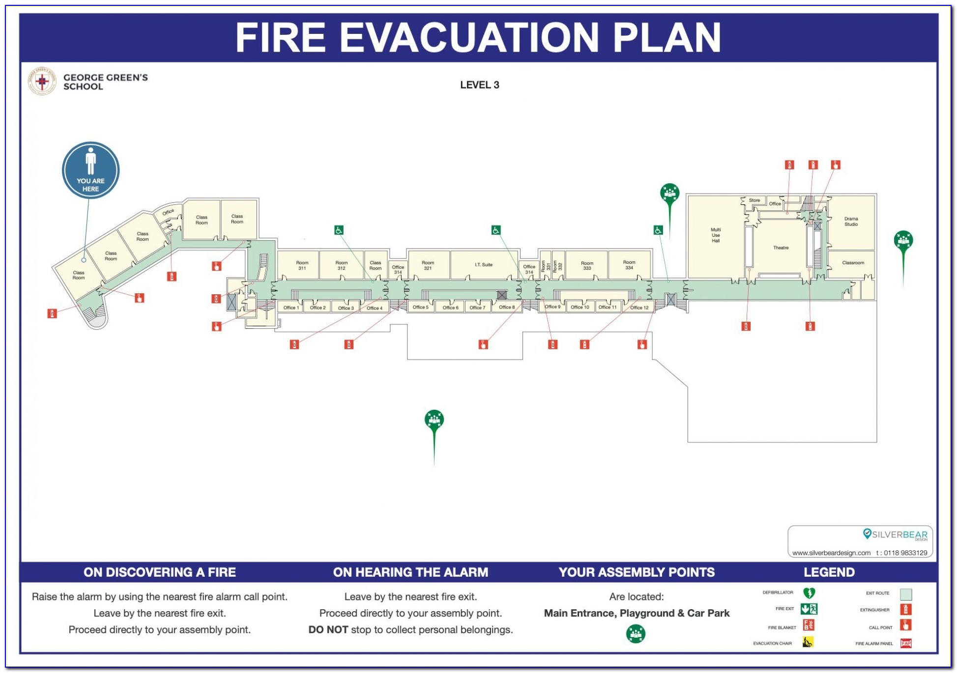 Fire And Evacuation Plan Template Queensland