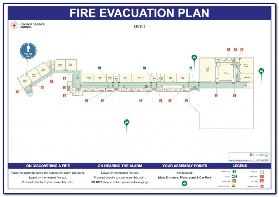 Fire Evacuation Plan Template Uk