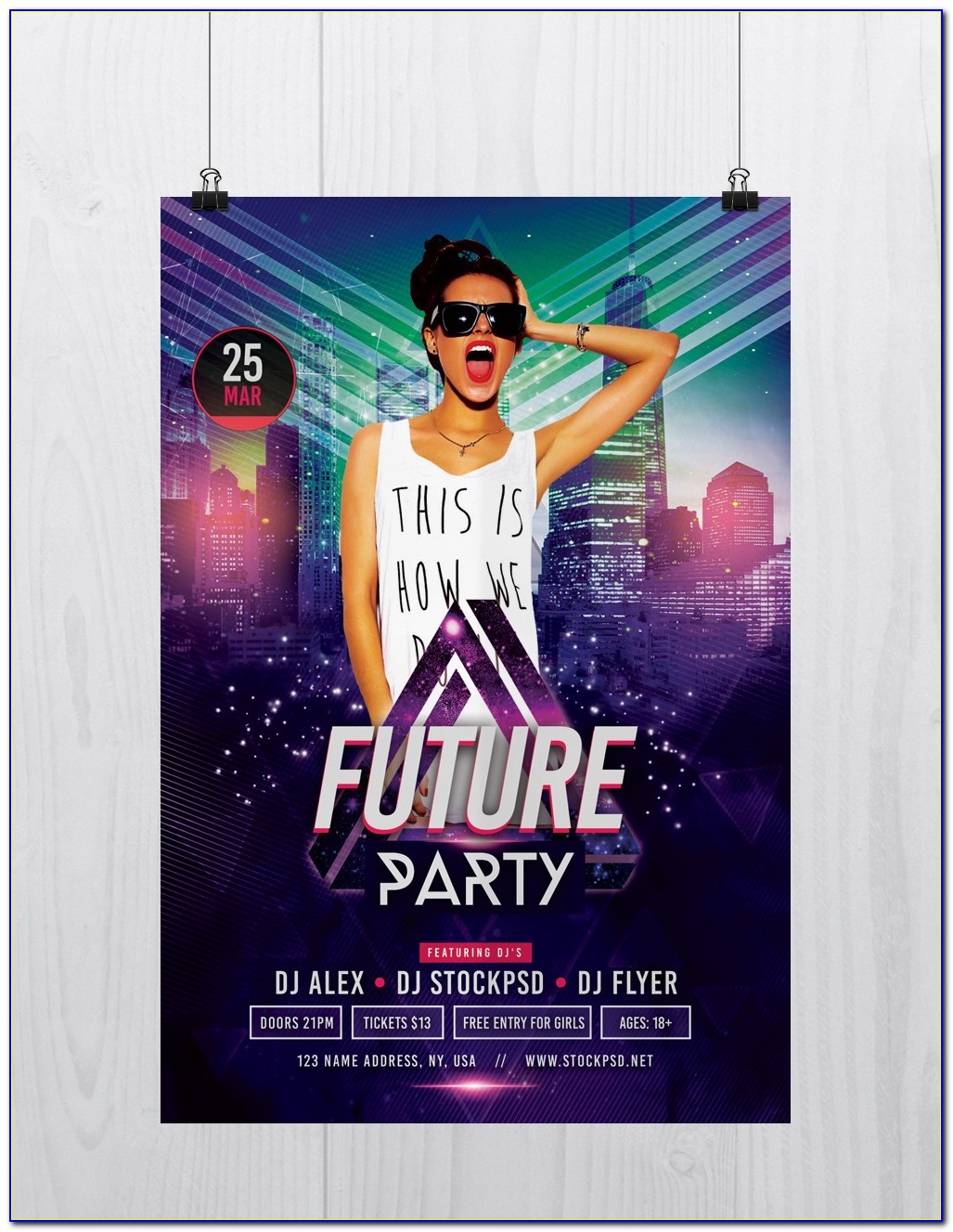 Flyer Template Psd Free