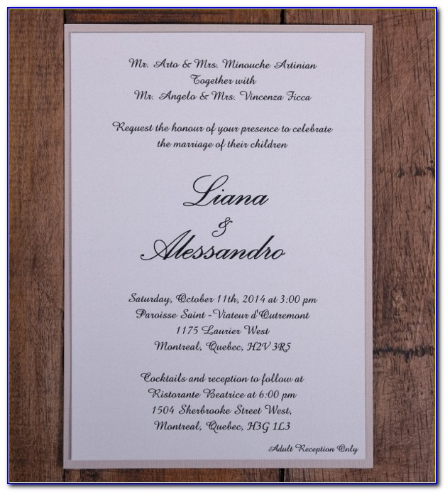 Formal Invitation Letter Template Word