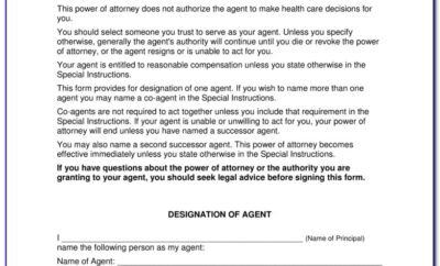 Forms For Power Of Attorney In Colorado