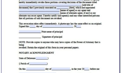 Forms For Power Of Attorney In Georgia