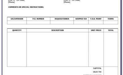 Free Basic Invoice Template Download
