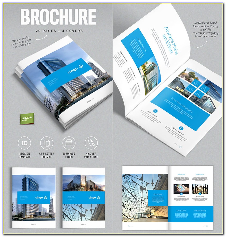 Free Brochure Templates Adobe Indesign