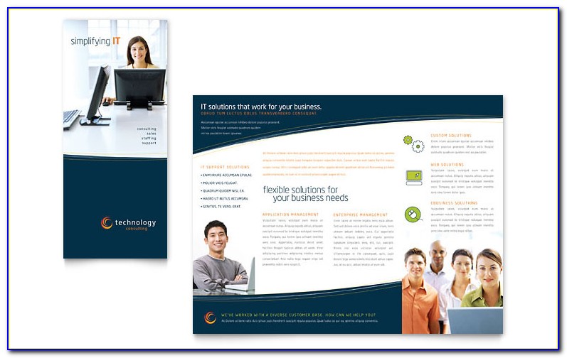 Free Brochure Templates Psd Download