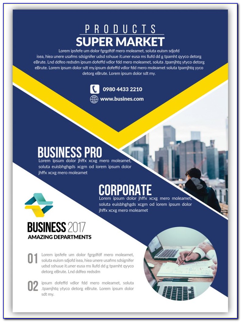 Free Business Flyer Design Templates Download