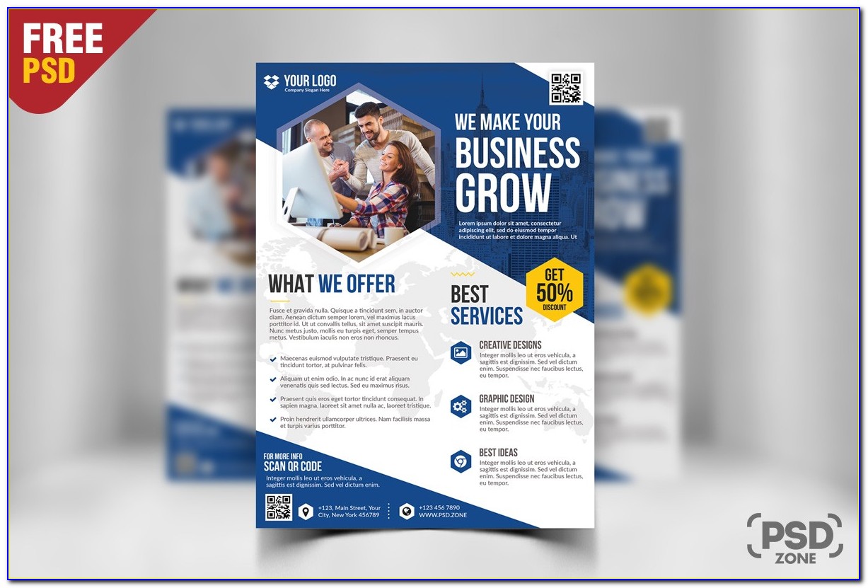 Free Business Flyer Templates Photoshop