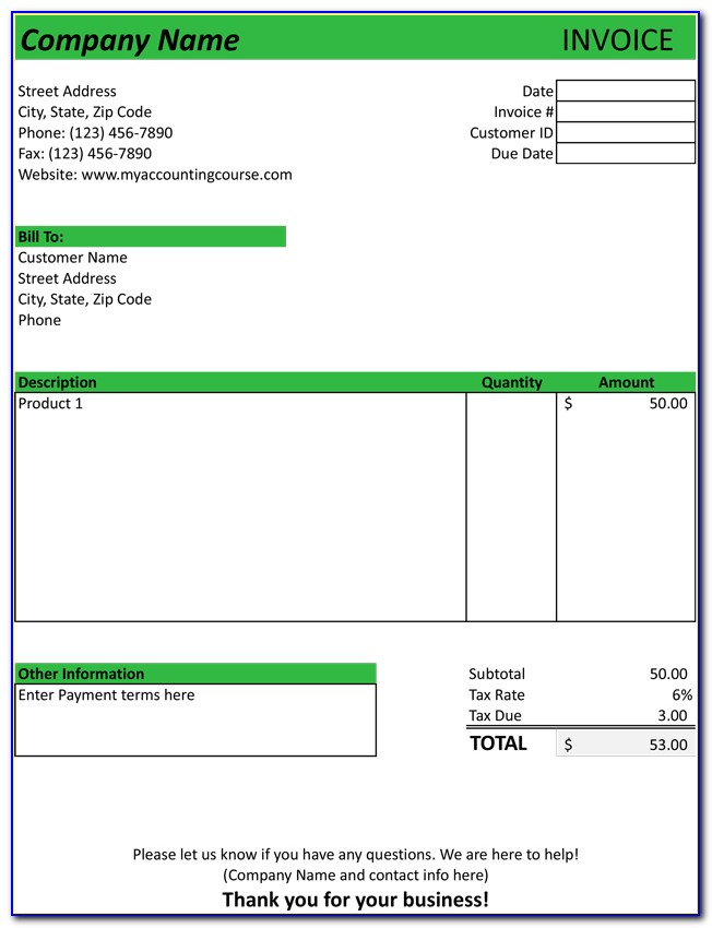 Free Excel Budget Report Template