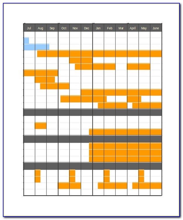 Free Excel Gantt Chart Template 2010