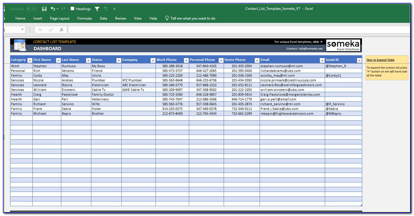 Free Excel Spreadsheet Template For Project Management