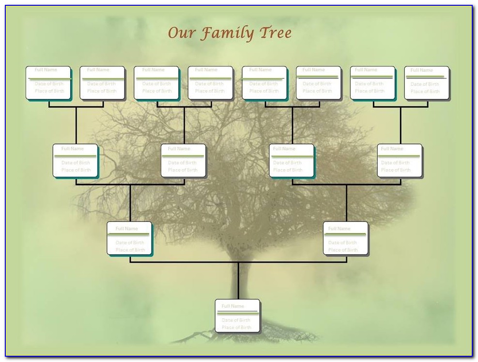 Free Family Tree Template Word Mac