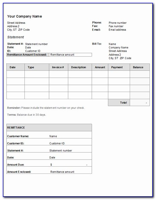Free Online Billing Invoice Form