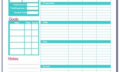 Free Simple Budget Spreadsheet Templates