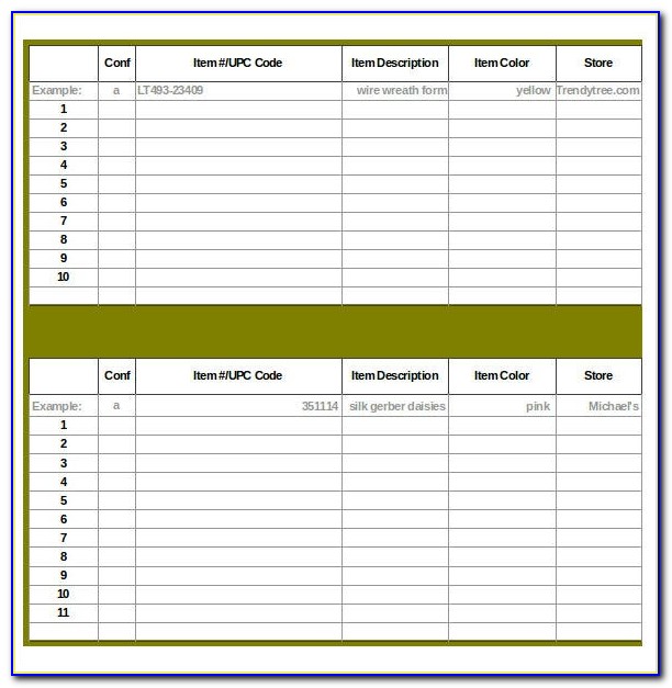 Project Workflow Template Excel