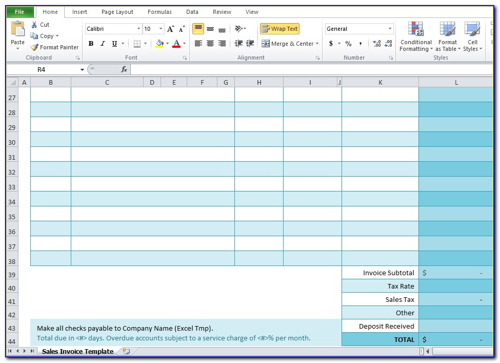Sales Excel Templates Free Download