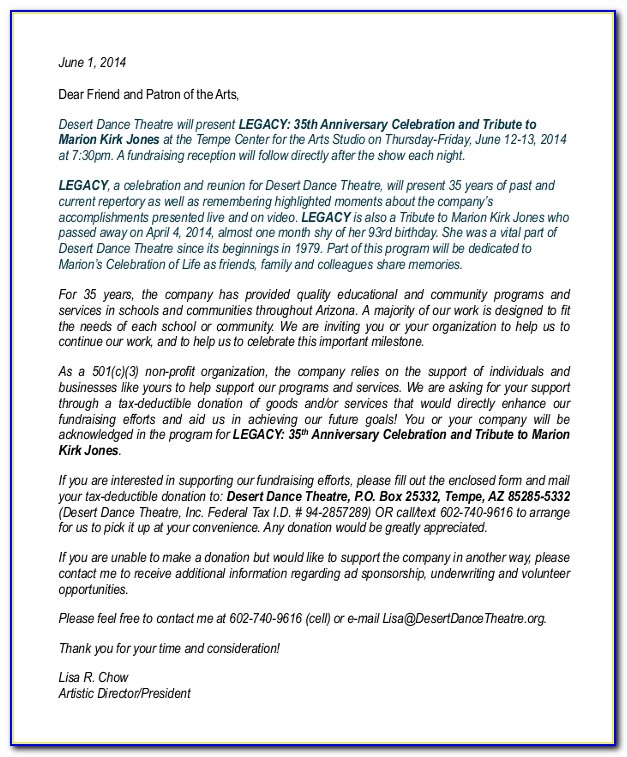 Sample Letter For Power Of Attorney