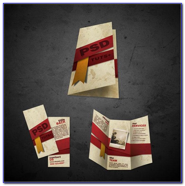 Tri Fold Brochure Template Ai Free Download