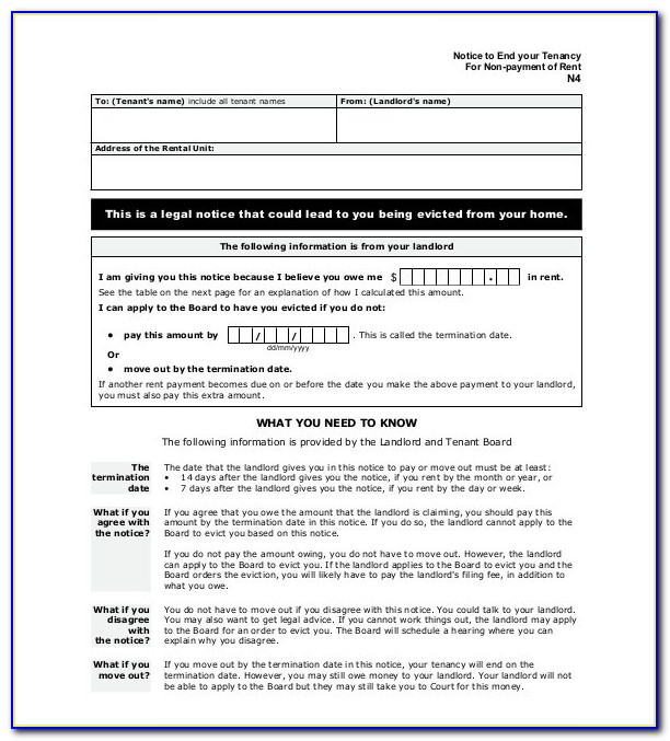 free printable eviction notice template alberta at printable free