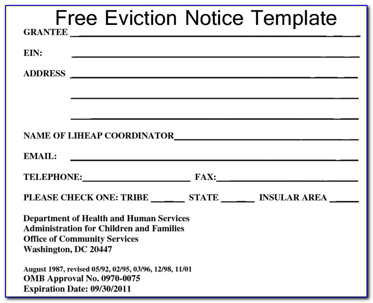 60 Day Eviction Notice Ontario Template