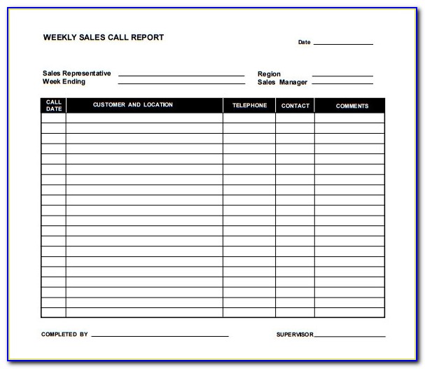 Daily Sales Forecast Template Excel