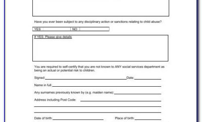 Declaration Of Confidentiality Form