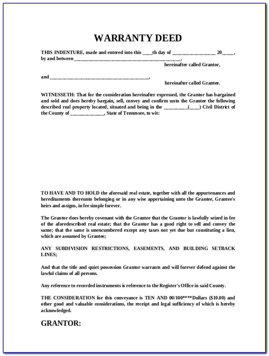 Deed Of Conveyance Format India