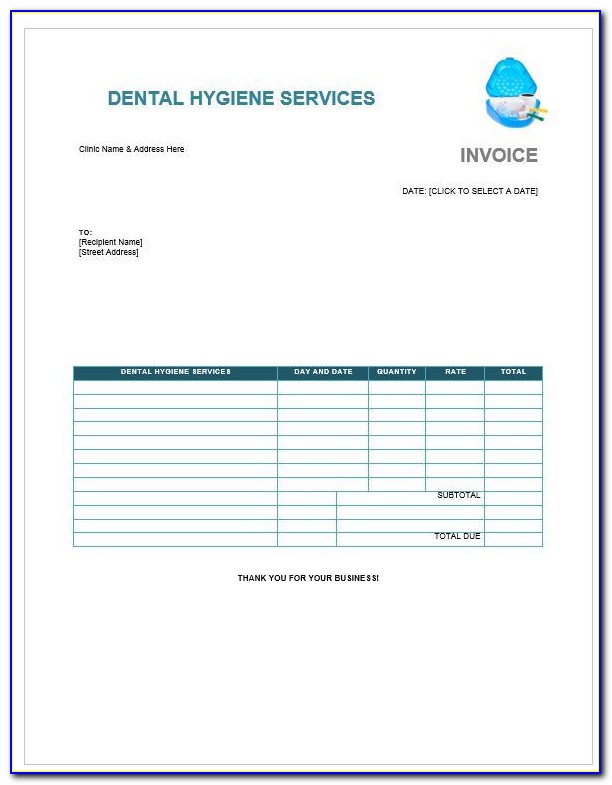 Dental Hygiene Treatment Plan Template