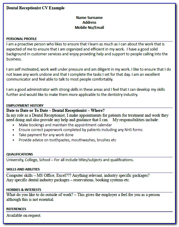 Dental Patient Recall Letter Template