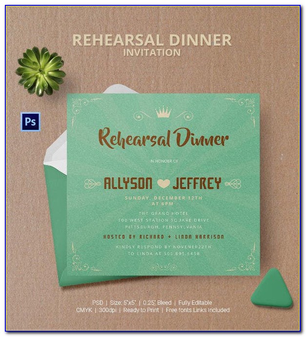 Dinner Party Invitation Card Online Free