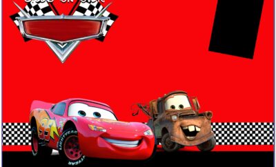 Disney Cars 3 Invitations Templates Free