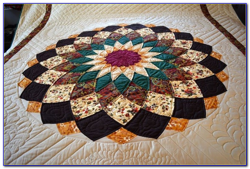 Double Wedding Ring Quilt Pattern King Size
