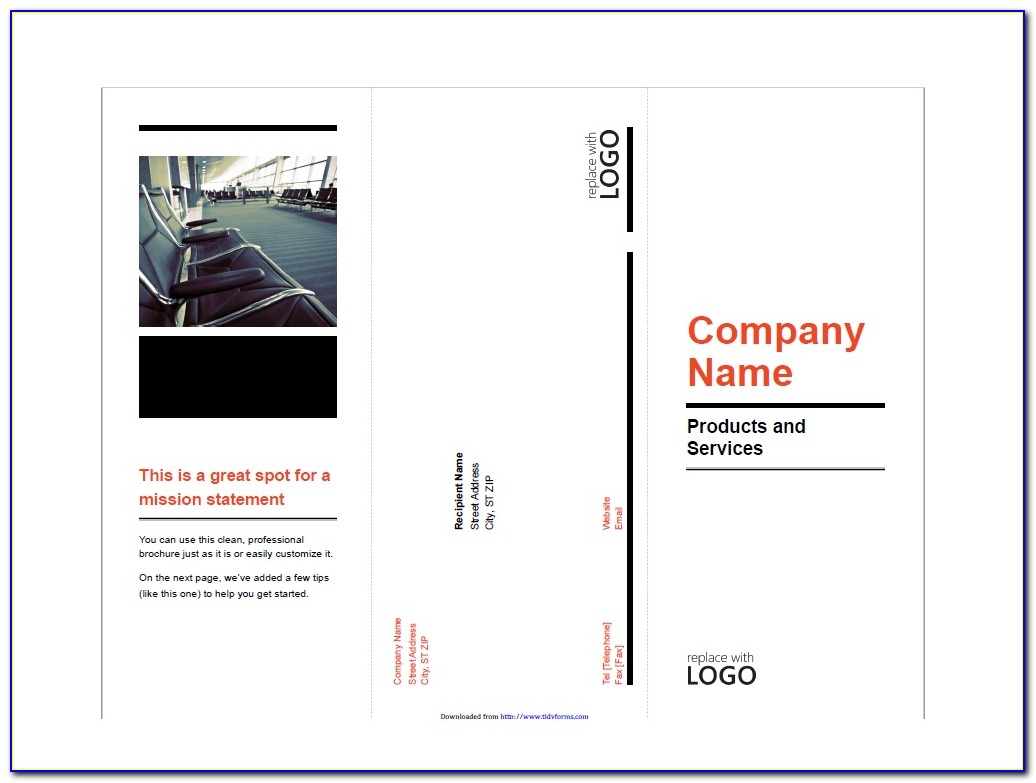 Download Brochure Template For Microsoft Word