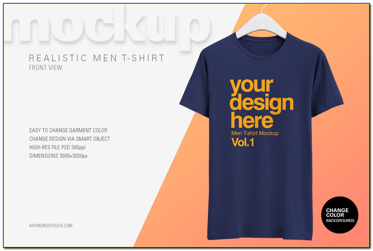 Download Mockup T Shirt Template