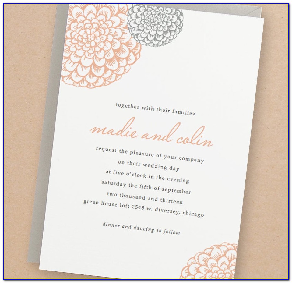 Download Wedding Invitation Templates For Word