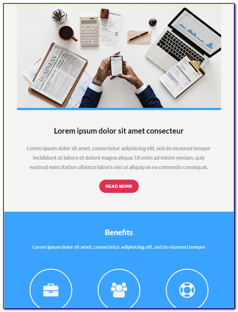 E Newsletter Template Free Download