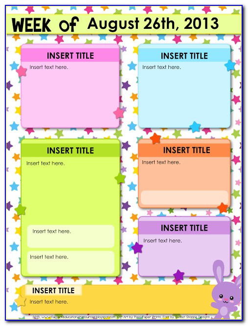 Editable Newsletter Templates Free Download