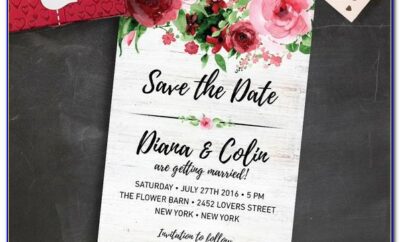 Electronic Save The Date Templates Free
