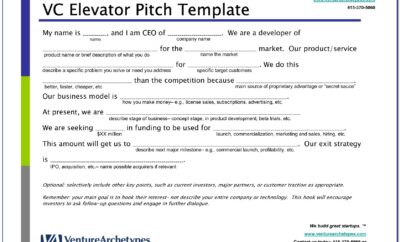 Elevator Pitch Example Powerpoint