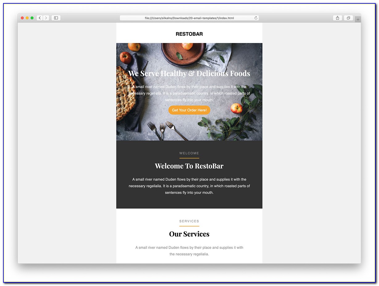 Email Marketing Templates For Mailchimp