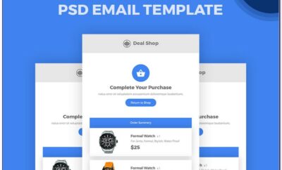 Email Newsletter Template Html Free