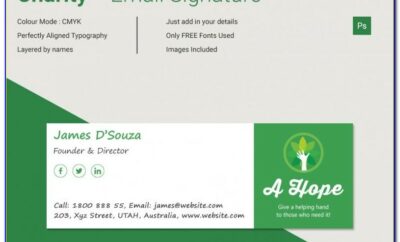 Email Signature Psd Templates Free Download