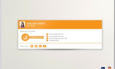 Email Signature Template Free Html