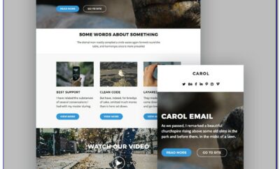 Email Template With Mailchimp