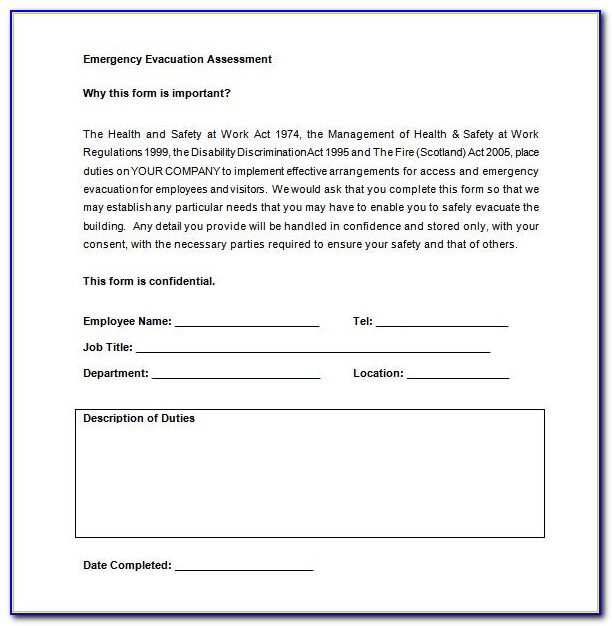 Emergency Management Disaster Recovery Plan Template