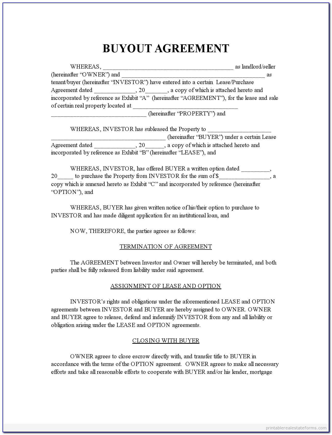 Employee Equity Compensation Agreement Template