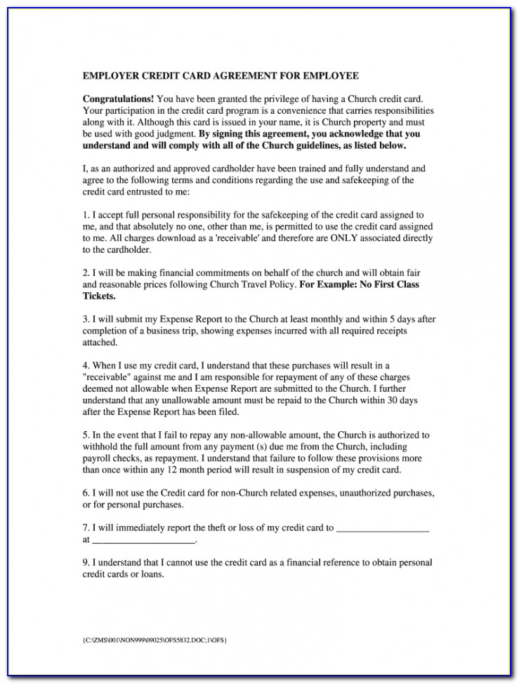 Employment Contract Template Free Download Australia