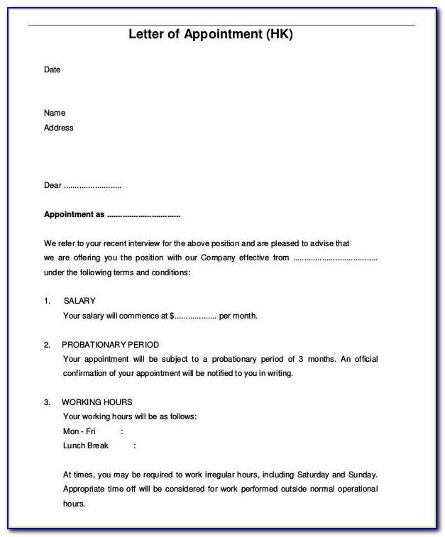 Employment Contract Template Nsw Free