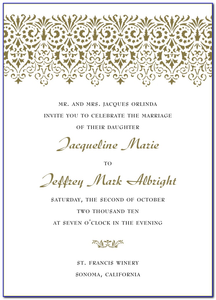 Engagement Invitation Template Online Free